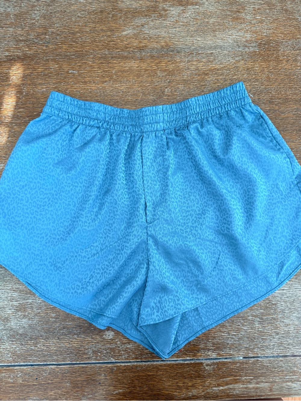 Victoria's Secret Teal-Blue Lightweight pajama/lounge Shorts
